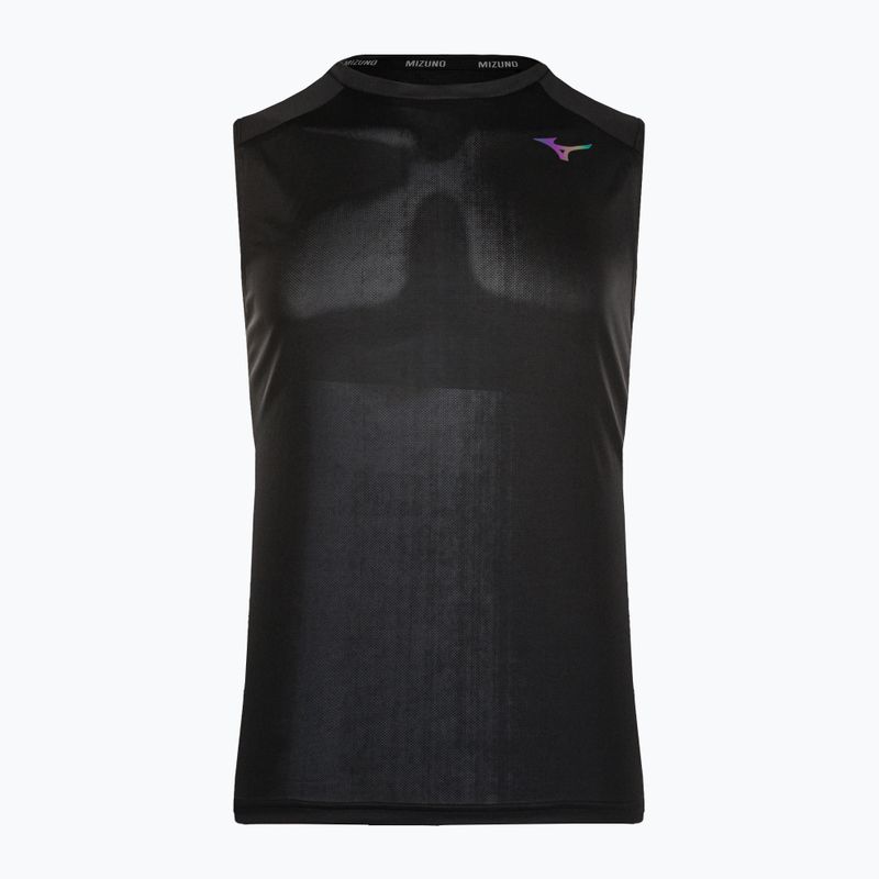 Férfi futó póló Mizuno Two Loop 88 Tank fekete 32GAA00509