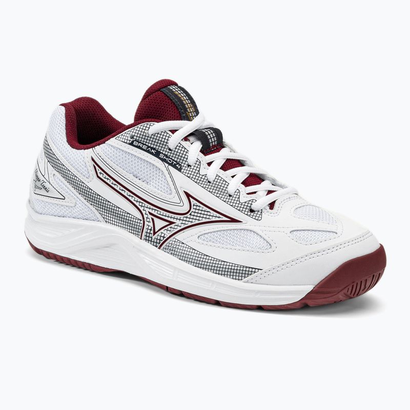Női teniszcipő Mizuno Break Shot 4 AC fehér 61GA232664