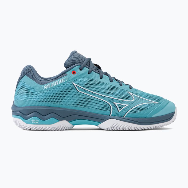 Férfi teniszcipő Mizuno Wave Exceed Light CC kék 61GC222032 2