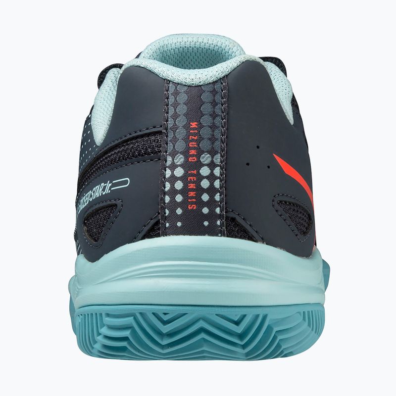 Gyermek teniszcipő Mizuno Exceed Star CC collegiate blue/soleil/tanager/turquoise 9
