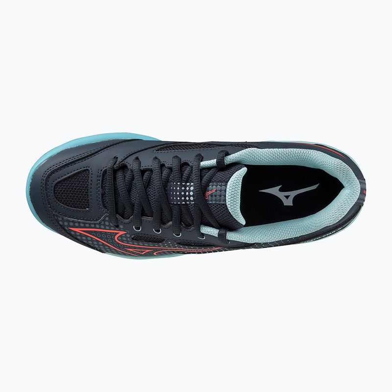Gyermek teniszcipő Mizuno Exceed Star CC collegiate blue/soleil/tanager/turquoise 10