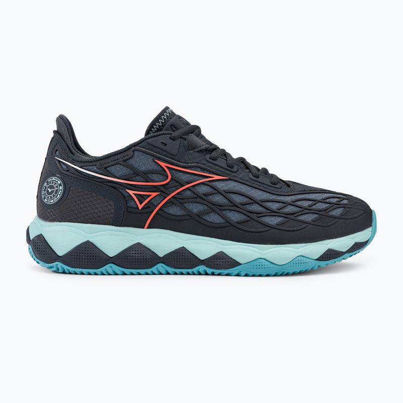Férfi teniszcipő Mizuno Wave Enforce Tour CC tengerészkék 61GC230412 2