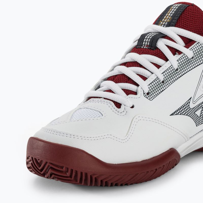 Női teniszcipő Mizuno Break Shot 4 CC white/cabernet/papyrus 7