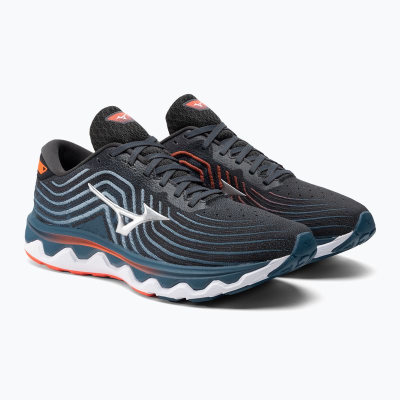 Férfi futócipő Mizuno Wave Horizon 6 tengerészkék J1GC22262611 4