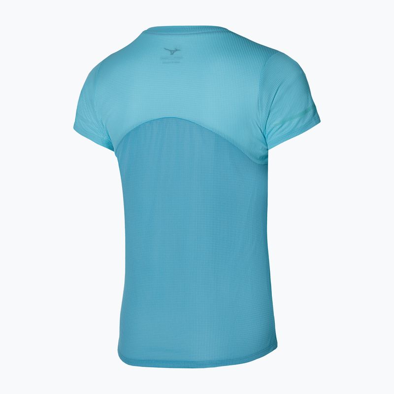 Női futópóló Mizuno DryAeroFlow Tee maui blue 2
