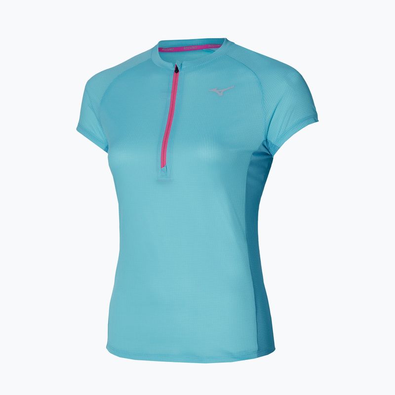 Női futópóló Mizuno Trail DAF HZ Tee antigua sand