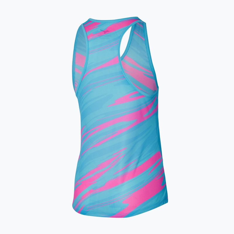 Női futó felső Mizuno DAF Graphic Tank antigua homok Mizuno DAF Graphic Tank antigua homok 2