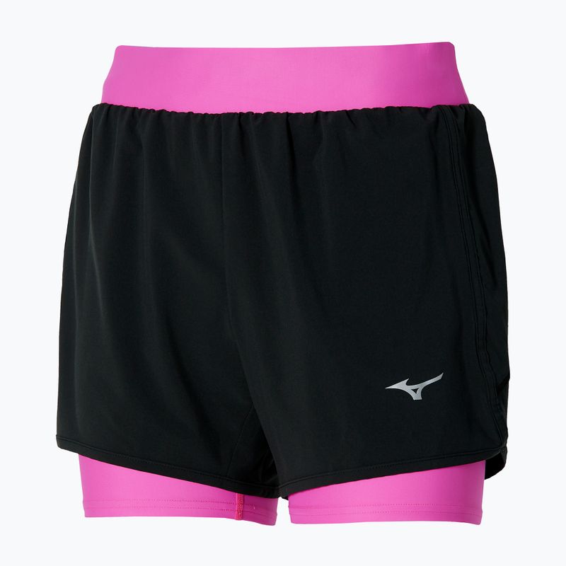 Női futónadrág Mizuno ER 4.5 2in1 black/pink