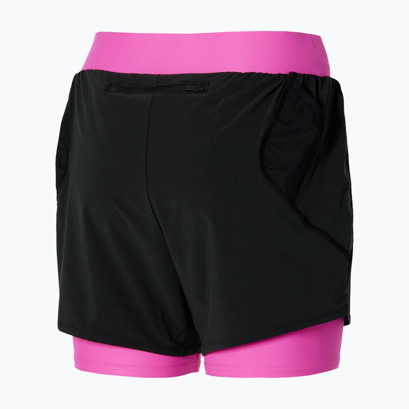 Női futónadrág Mizuno ER 4.5 2in1 black/pink 2