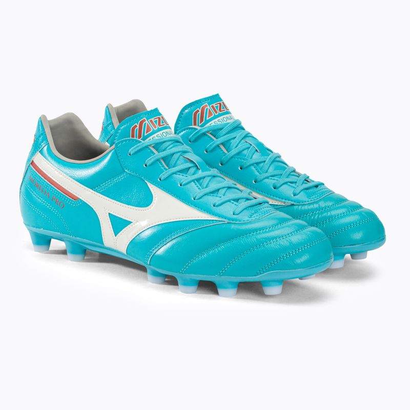 Mizuno Morelia II Pro futballcipő kék és fehér P1GA231325 4