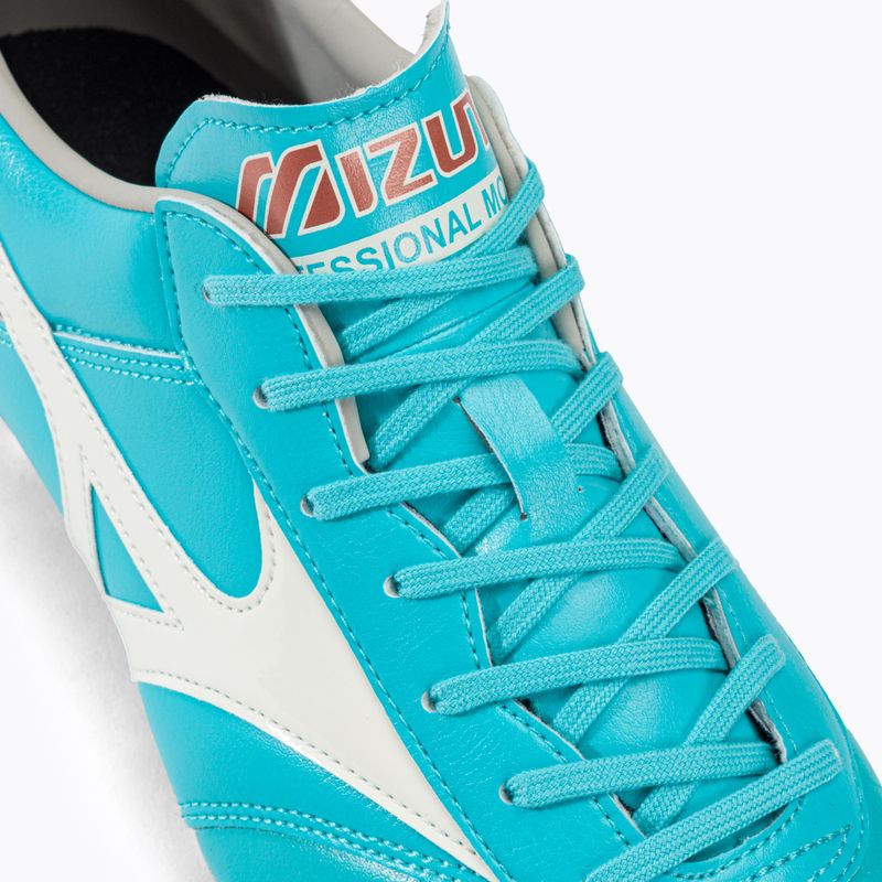 Mizuno Morelia II Pro futballcipő kék és fehér P1GA231325 8