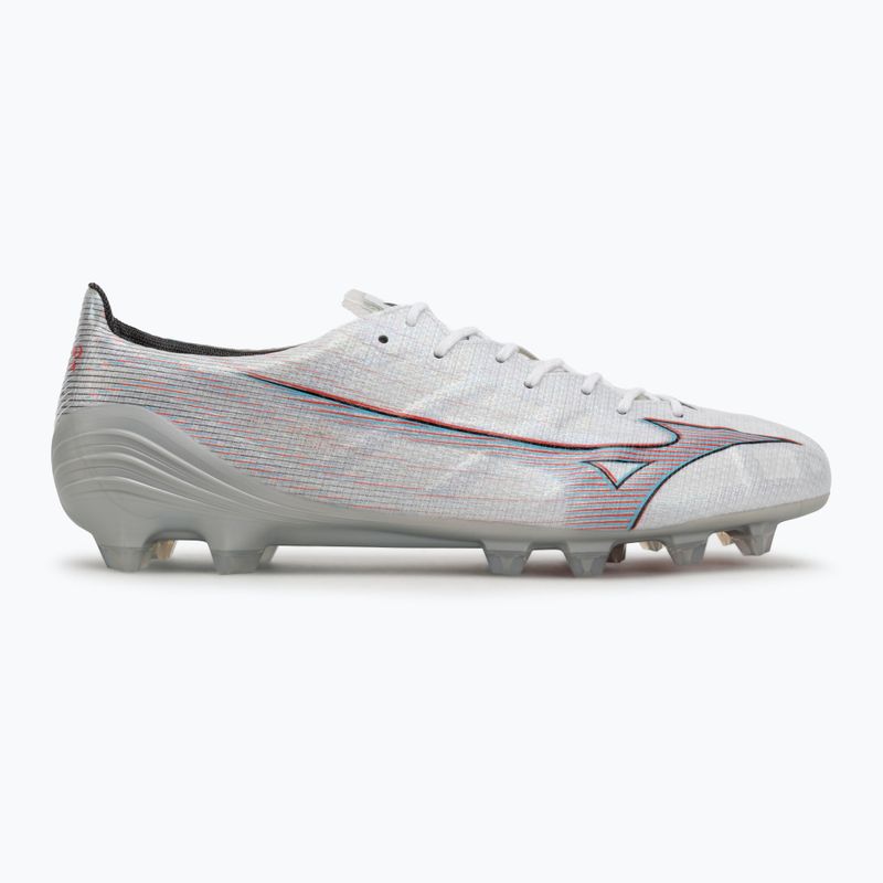 Férfi futballcipő Mizuno Alpha JP white/ignition red/801 c 2