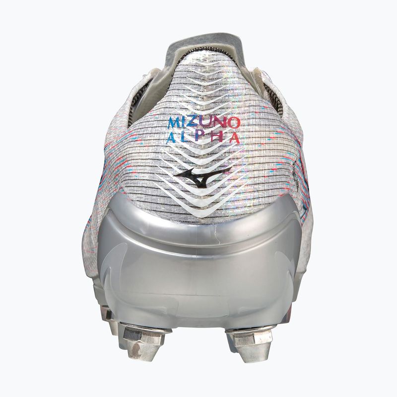 Férfi futballcipő Mizuno Alpha JP Mix fehér/gyújtás piros/ 801 c 15