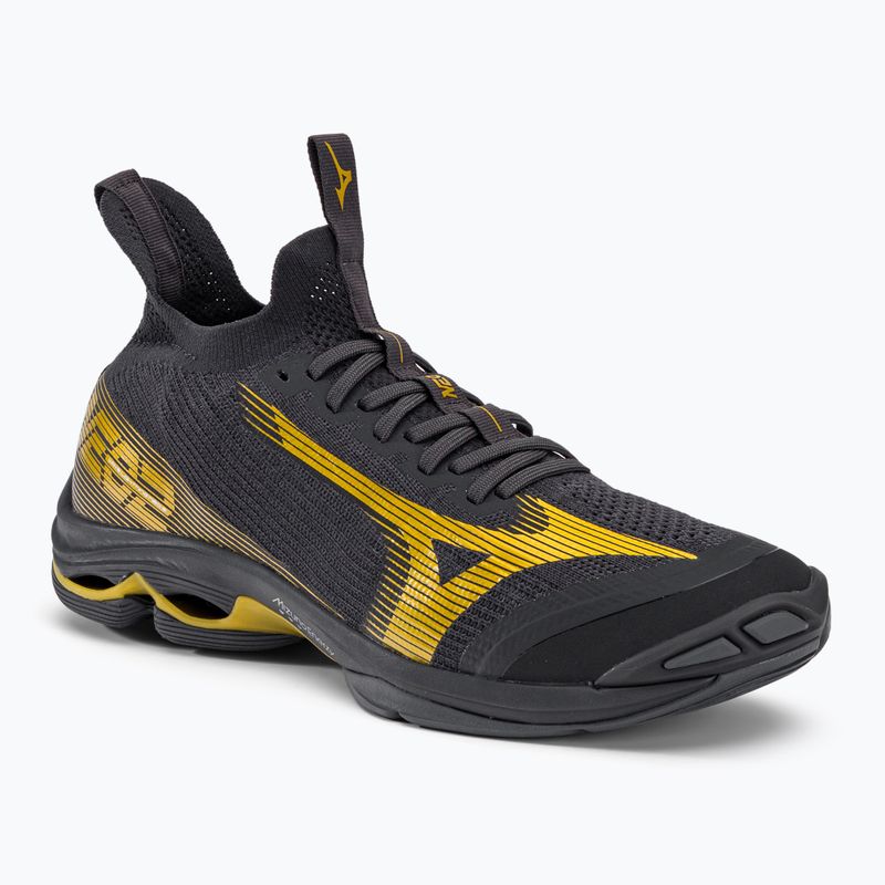 Férfi röplabda cipő Mizuno Wave Lightning Neo2 fekete V1GA220241