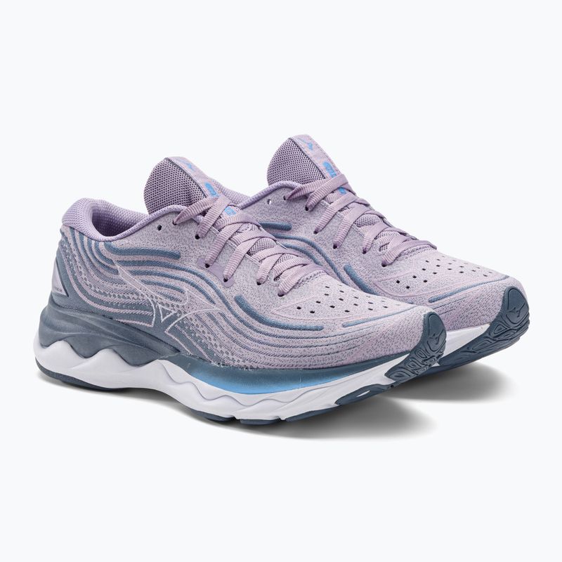 Női futócipő Mizuno Wave Skyrise 4 wisteria/fehér/csinibarna 5