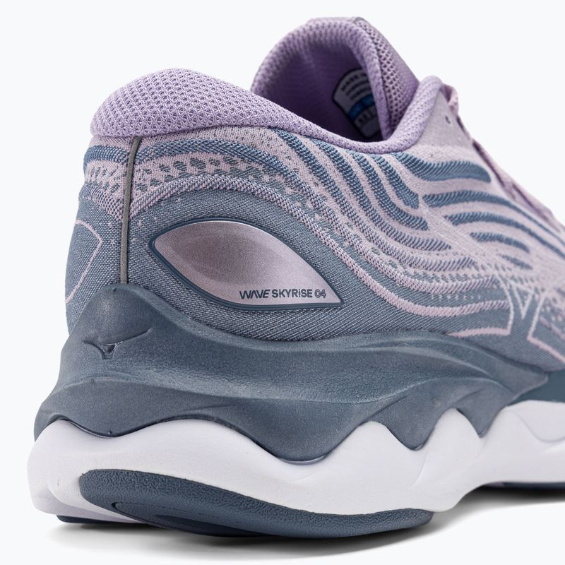 Női futócipő Mizuno Wave Skyrise 4 wisteria/fehér/csinibarna 11
