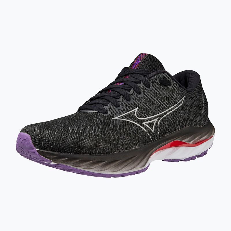 Női futócipő Mizuno Wave Inspire 19 W fekete/ ezüst/ bitsweet 8