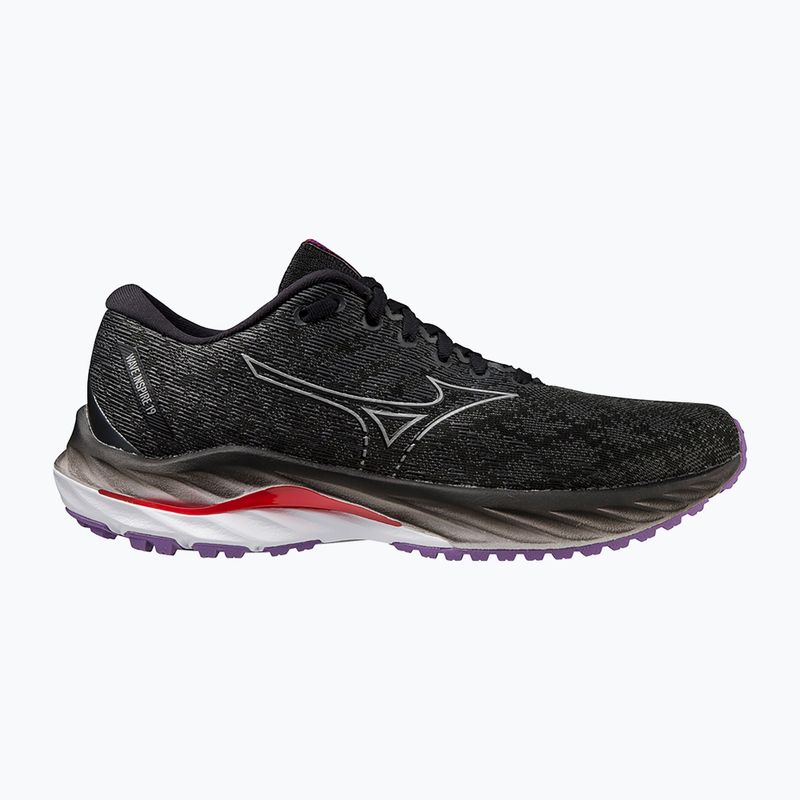 Női futócipő Mizuno Wave Inspire 19 W fekete/ ezüst/ bitsweet 9
