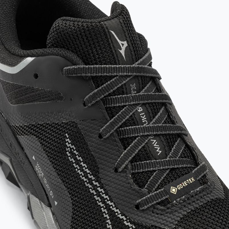 Férfi futócipő Mizuno Wave Ibuki 4 GTX fekete/metál szürke/sötét árnyék 8