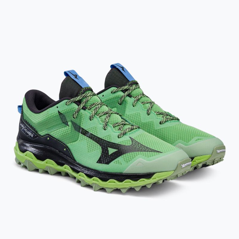 Férfi futócipő Mizuno Wave Mujin 9 zöld J1GJJ227052 4