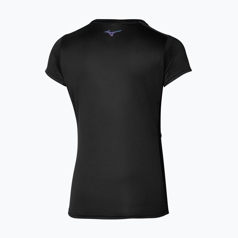 Női póló Mizuno Two Loops 8 Tee black 2
