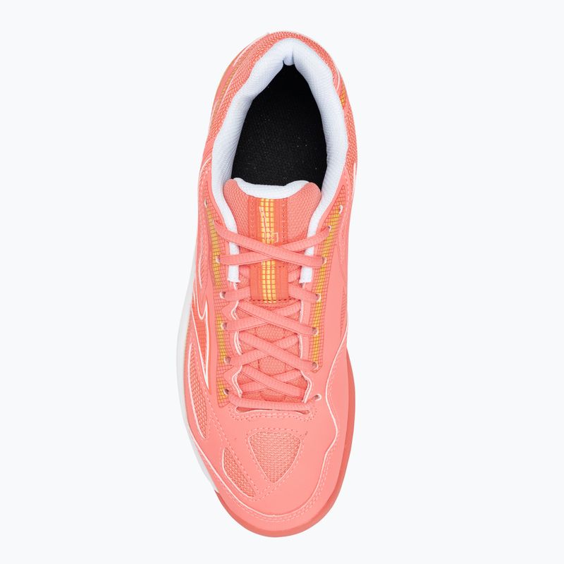 Női tenisz cipő Mizuno Break Shot 4 AC candy coral / fehér / fusion coral 7