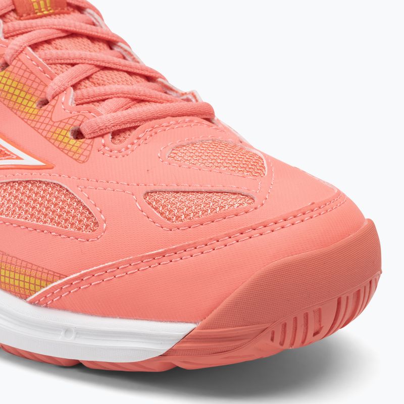 Női tenisz cipő Mizuno Break Shot 4 AC candy coral / fehér / fusion coral 8