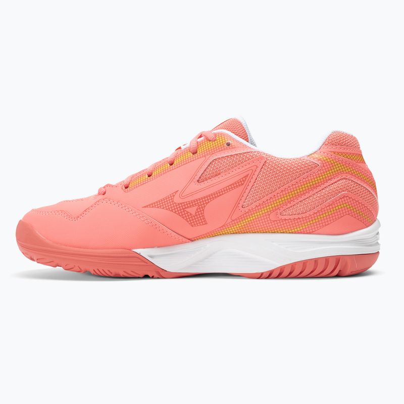 Női tenisz cipő Mizuno Break Shot 4 AC candy coral / fehér / fusion coral 3