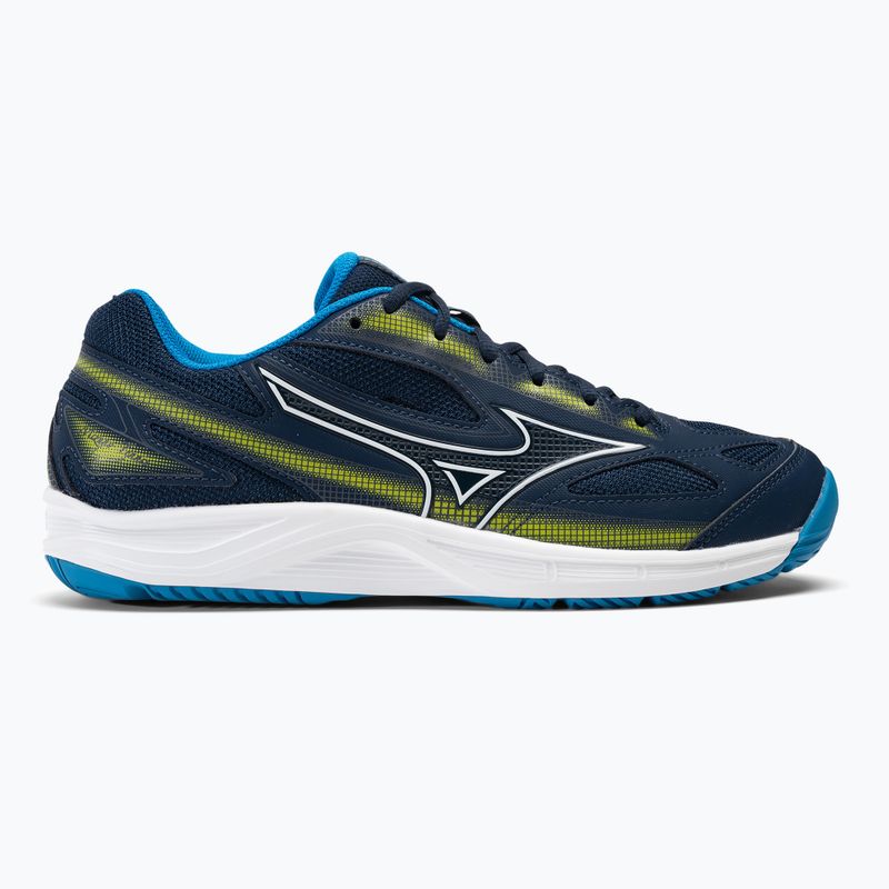 Férfi teniszcipő Mizuno Break Shot 4 AC dress blues / jet blue / kénes tavasz 2