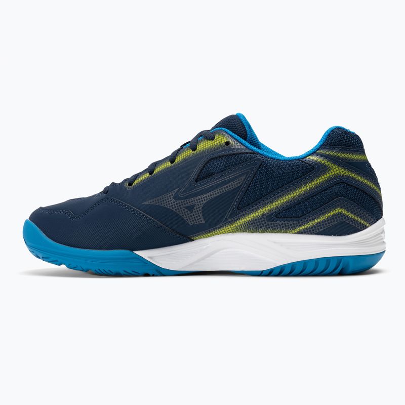 Férfi teniszcipő Mizuno Break Shot 4 AC dress blues / jet blue / kénes tavasz 10