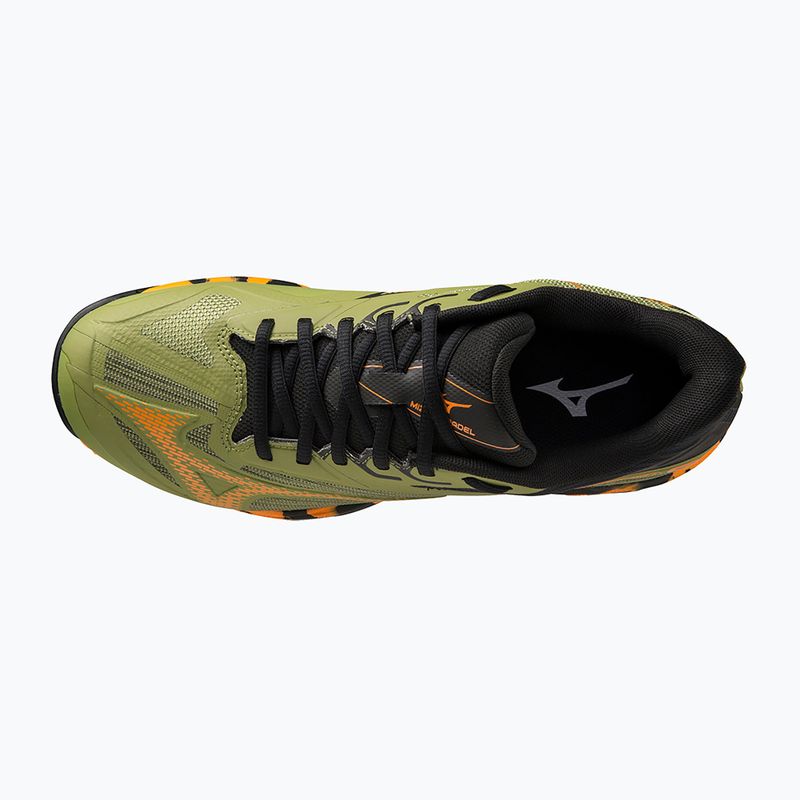Férfi Mizuno Wave Exceed Light 2 Padel cipő calliste zöld / vibráló narancs / fekete 13