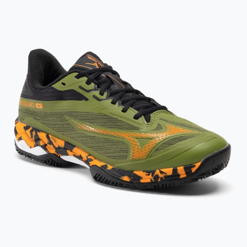 Férfi Mizuno Wave Exceed Light 2 Padel cipő calliste zöld / vibráló narancs / fekete