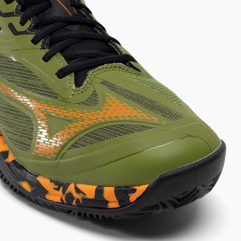 Férfi Mizuno Wave Exceed Light 2 Padel cipő calliste zöld / vibráló narancs / fekete 7