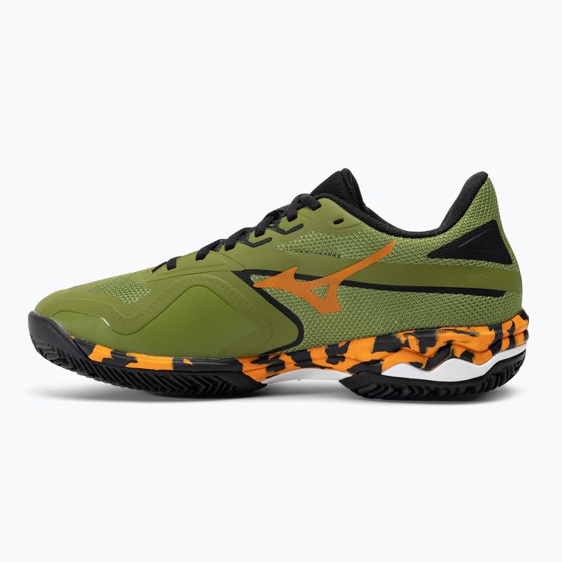 Férfi Mizuno Wave Exceed Light 2 Padel cipő calliste zöld / vibráló narancs / fekete 10