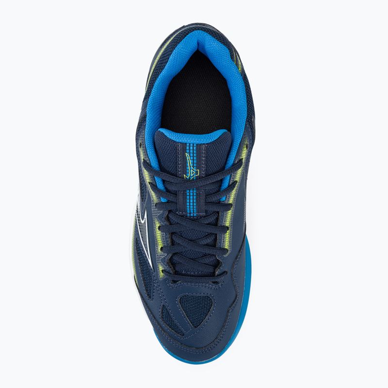 Férfi teniszcipő Mizuno Break Shot 4 CCdress blues/jet blue/sulphur spring 5