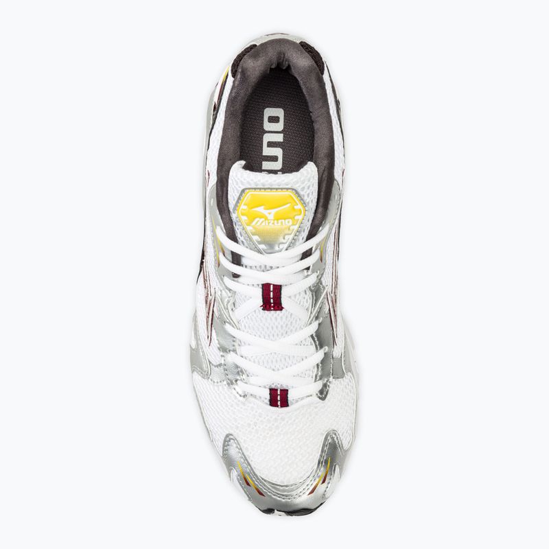 Cipő Mizuno Wave Rider 10 white/cabernet/silver 5