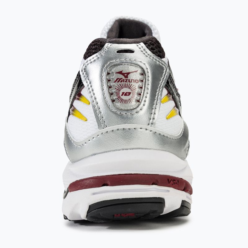Cipő Mizuno Wave Rider 10 white/cabernet/silver 6