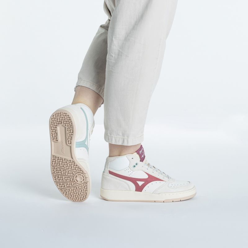 Cipő Mizuno City Wind Mid snow white/mellow mauve/blue surf 2