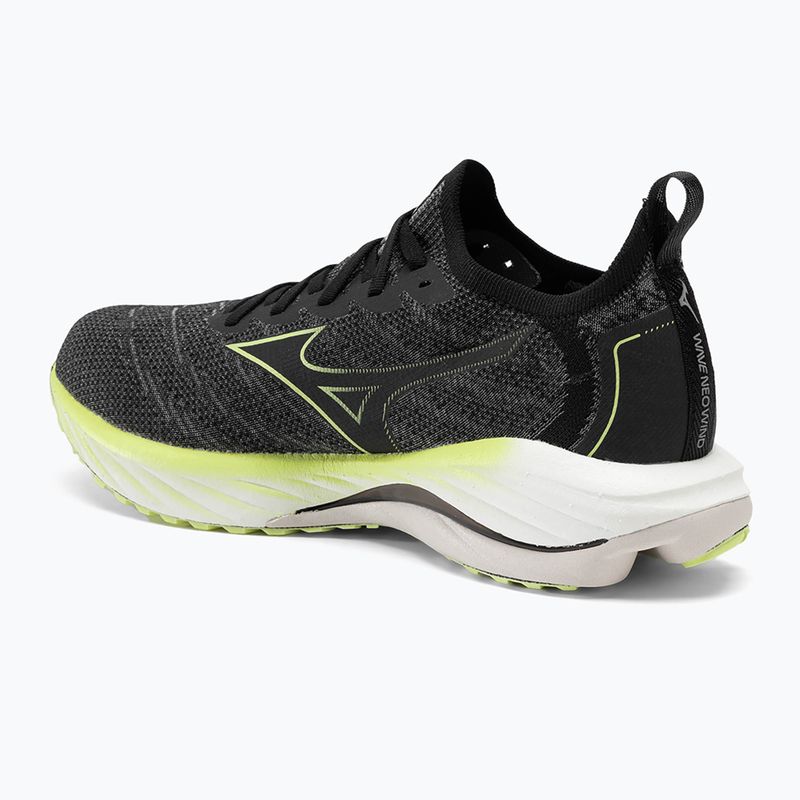 Férfi futócipő Mizuno Wave Neo Wind black/luminous 3