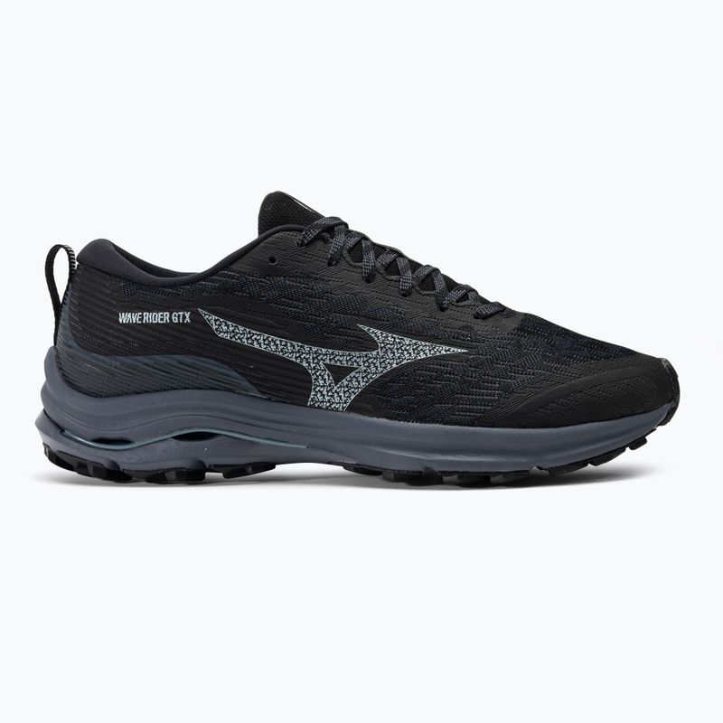 Férfi futócipő Mizuno Wave Rider GTX fekete/omre kék/glacial ridge 2