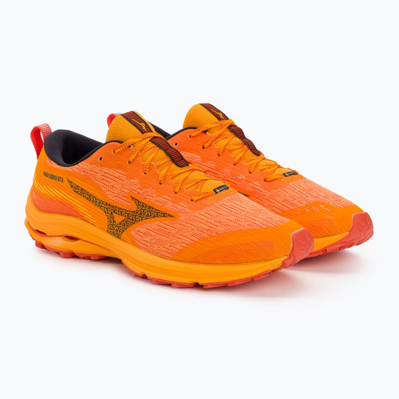 Férfi futócipő Mizuno Wave Rider GTX zinnia/tigrisliliom/fekete 4