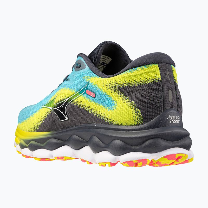 Férfi futócipő Mizuno Wave Sky 7 jet blue/fehér/bolt2neon 13