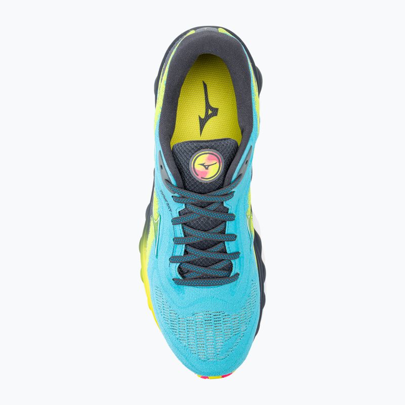 Férfi futócipő Mizuno Wave Sky 7 jet blue/fehér/bolt2neon 8