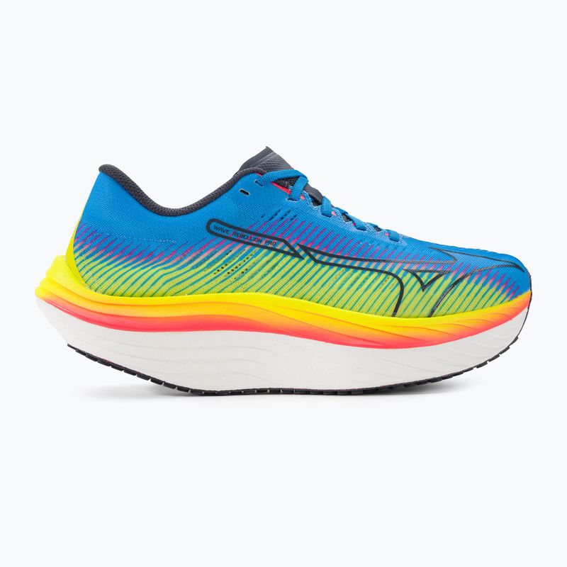 Férfi futócipő Mizuno Wave Rebellion Pro bolt2neon/ombre kék/jet kék 2