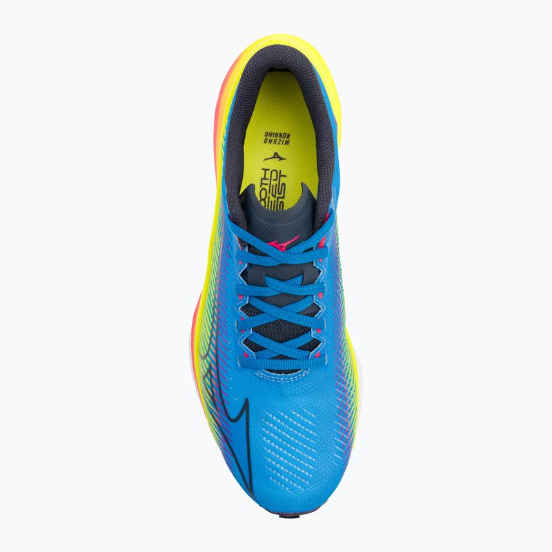 Férfi futócipő Mizuno Wave Rebellion Pro bolt2neon/ombre kék/jet kék 6