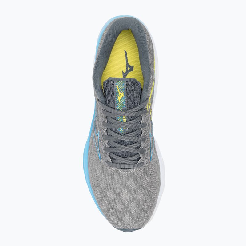 Férfi futócipő Mizuno Wave Inspire 19 ggray/jet blue/bolt2neon 6