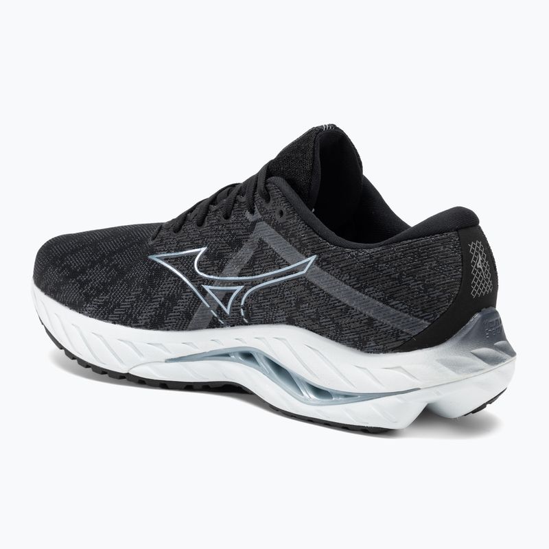 Férfi futócipő Mizuno Wave Inspire 19 2E black/glacial ridge/illusionblue 3