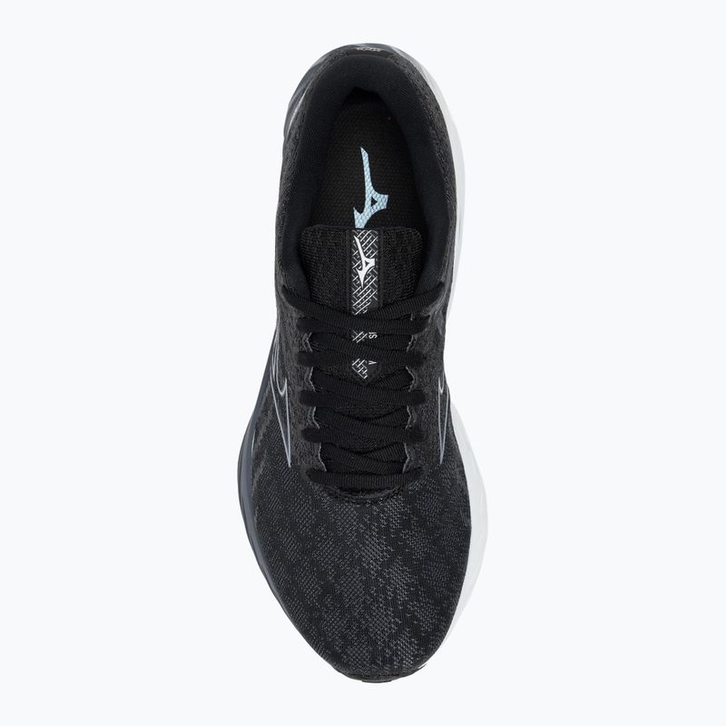 Férfi futócipő Mizuno Wave Inspire 19 2E black/glacial ridge/illusionblue 6
