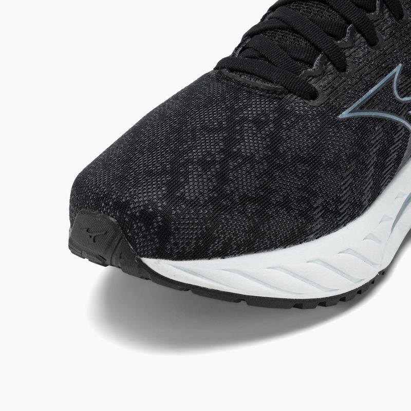 Férfi futócipő Mizuno Wave Inspire 19 2E black/glacial ridge/illusionblue 8