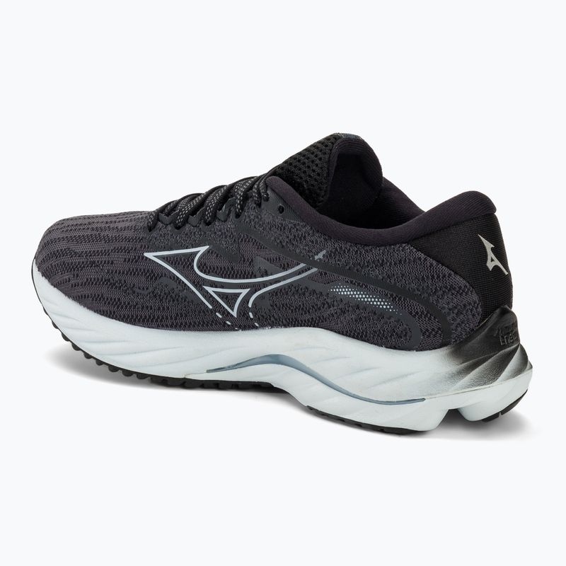 Női futócipő Mizuno Wave Rider 27 Width ebony/snowcrest/black 4